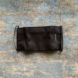 New Graf Lantz Anshin Organic Cotton Face Mask with ear band - Black